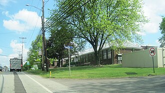 Findlay Township municipal building near Pittsburgh International Airport