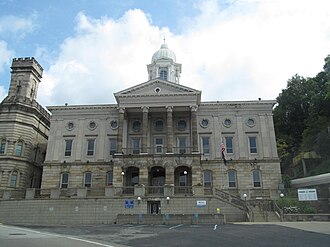 View of Kittanning, Pennsylvania along the Allegheny River