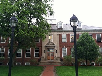 Rowe Hall at Shady Side Academy in Fox Chapel, Pennsylvania