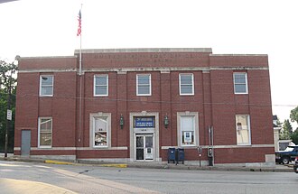 A South Hills post office building near Pittsburgh, Pennsylvania